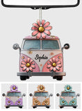 Hippie Soul - Personalized Hippie Car Ornament