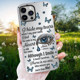 Mes larmes - Coque de téléphone personnalisée en hommage à mes larmes