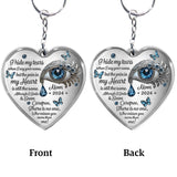 I Hide My Tears - Personalized Memorial Keychain