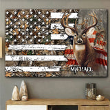 Love Hunting - Personalized Hunting Canvas And Poster