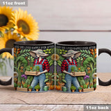 And She Lived Happily Ever After - Personalized Gardening Accent Mug
