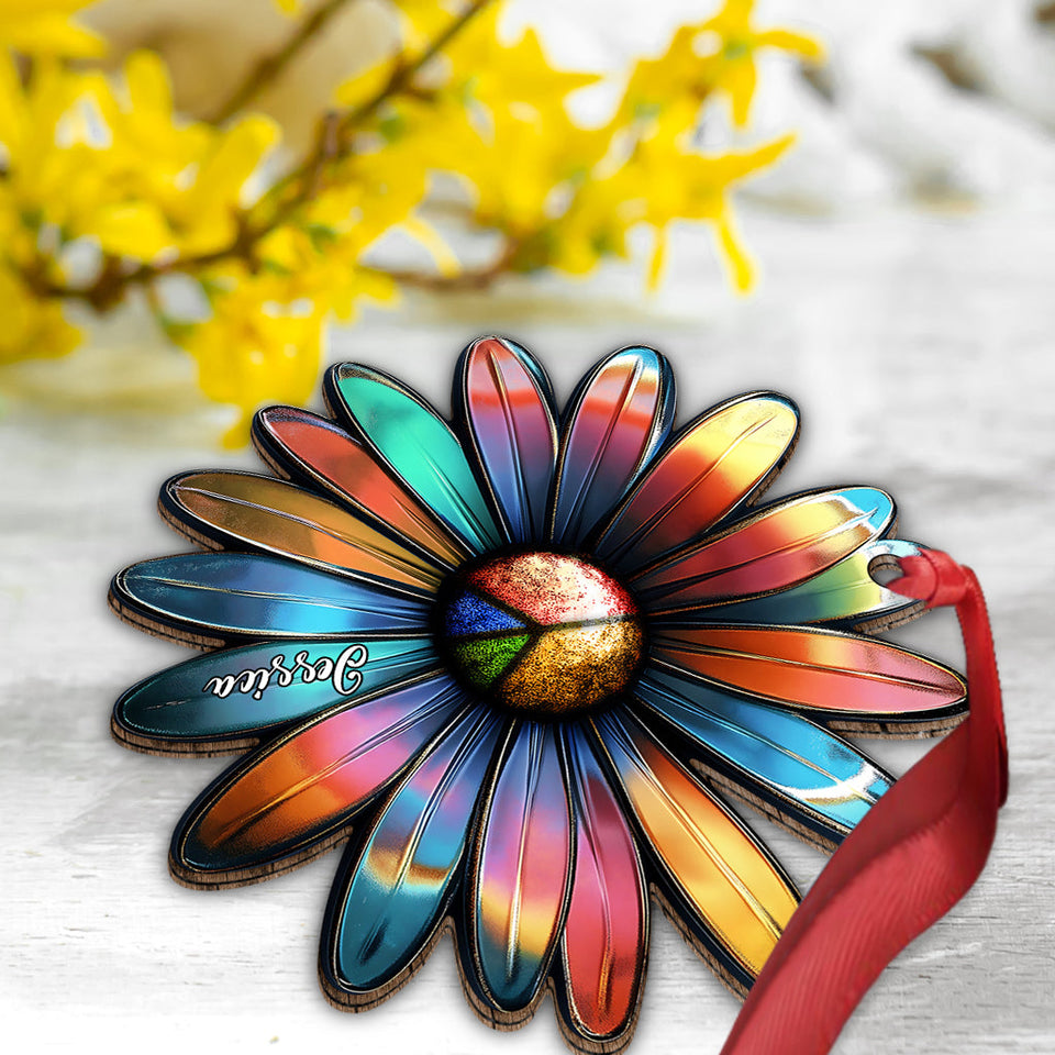 Hippie Soul - Personalized Hippie Ornament