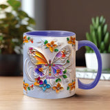 Mug chrétien personnalisé Foi Espérance Amour