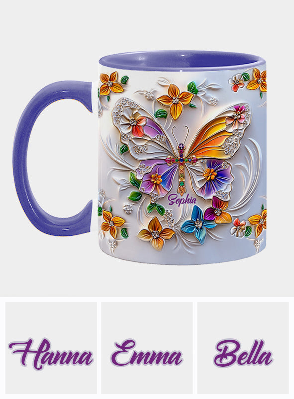 Mug chrétien personnalisé Foi Espérance Amour