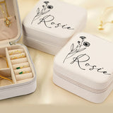 Birth Flower - Personalized Daughter Jewelry Box