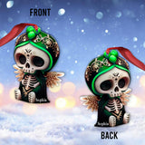 Cute Skull - Personalized Skull Ornament