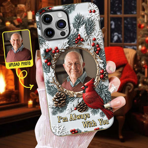 Je suis toujours avec toi - Coque de téléphone personnalisée avec impression intégrale - Souvenir