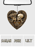 Til Death Do Us Part - Personalized Couple Car Ornament