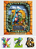 Dinosaur World Gift For Grankids - Personalized Kid Blanket