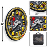 Time For True Crime - Personalized Wall Clock