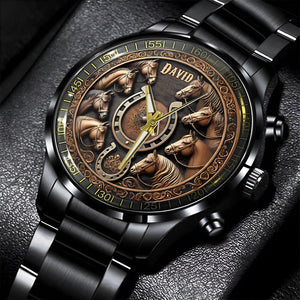 Horse Lovers - Personalized Horse Hand Watch