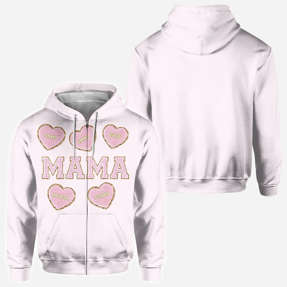 Best Grandma/ Mom Ever - Personalized Grandma All Over Shirt
