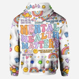Mental Health Matter - Personalized Mental Health Awareness All Over Shirt
