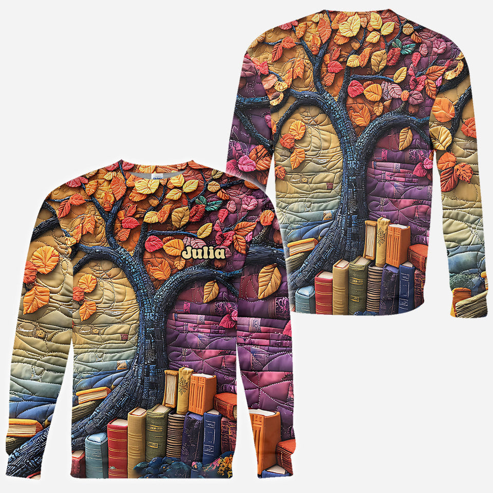 Love Readings - Personalized Book All Over Shirt