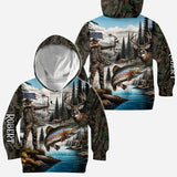 Love Hunting - Personalized Hunting All Over Shirt