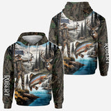 Love Hunting - Personalized Hunting All Over Shirt