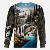 Love Hunting - Personalized Hunting All Over Shirt