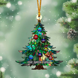 Family Christmas - Personalized Family Ornament