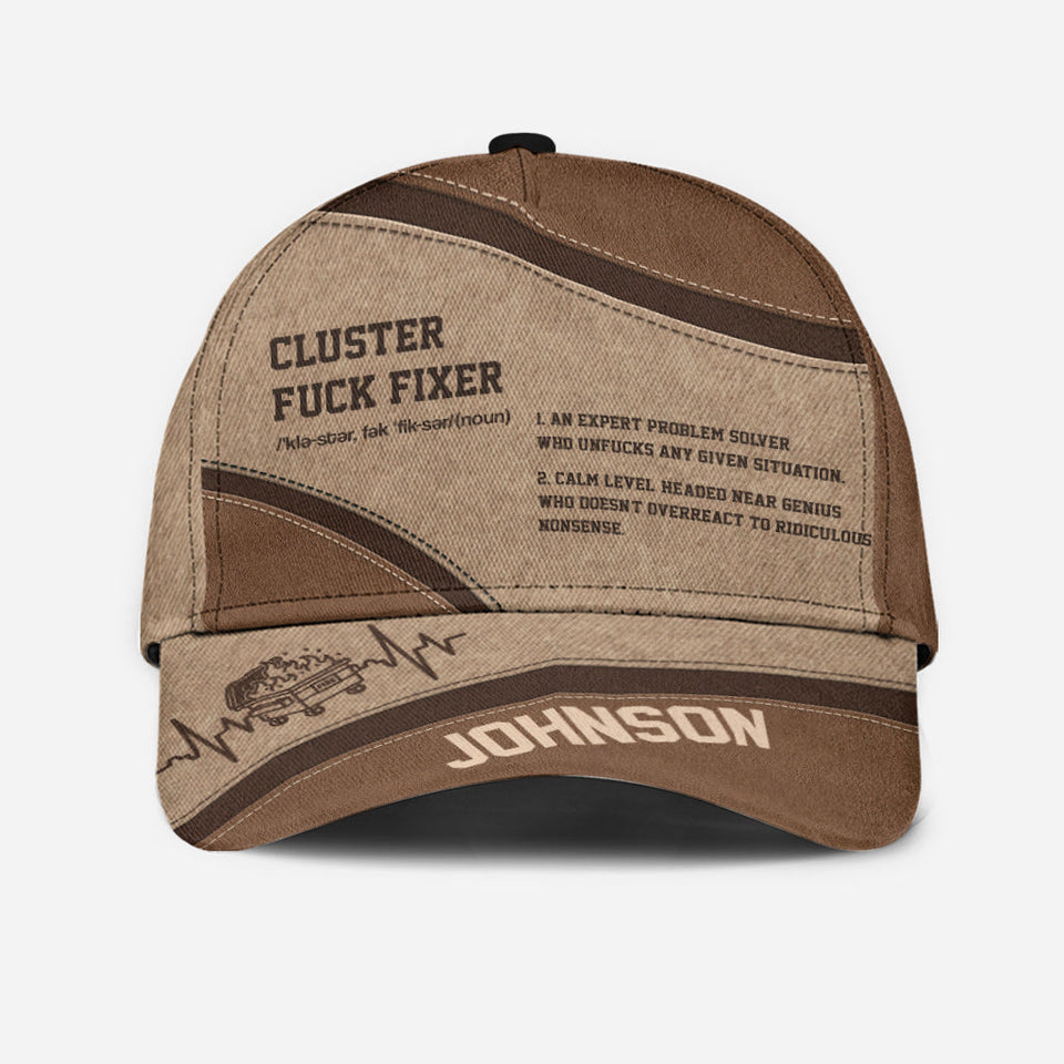 Cluster F**** Fixer - Personalized Colleague Classic Cap