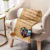 Grandma Mama - Gift for grandma, mom, dad, grandpa, aunt, uncle, sister, brother, husband, wife, friend - Personalized Blanket