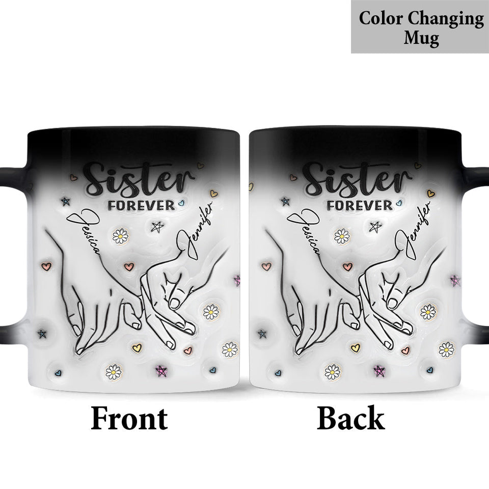 Forever My Sister - Personalized Bestie Mug