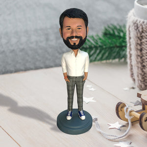 Best Uncle/Dad/Grandpa Ever - gift for uncle - Personalized Bobblehead