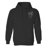 Custom Line Art - Personalized Daughter Embroidered Hoodie