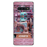 Love Sewing - Personalized Sewing Phone Case