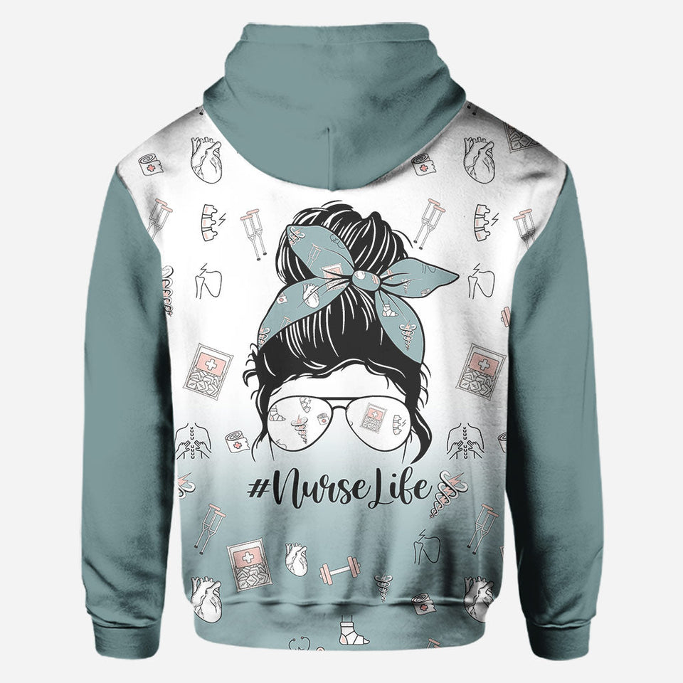 Nurse Jacket - Personalized Nurse All Over Shirt