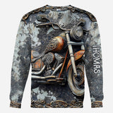 Time To Ride - Personalized Biker All Over Shirt