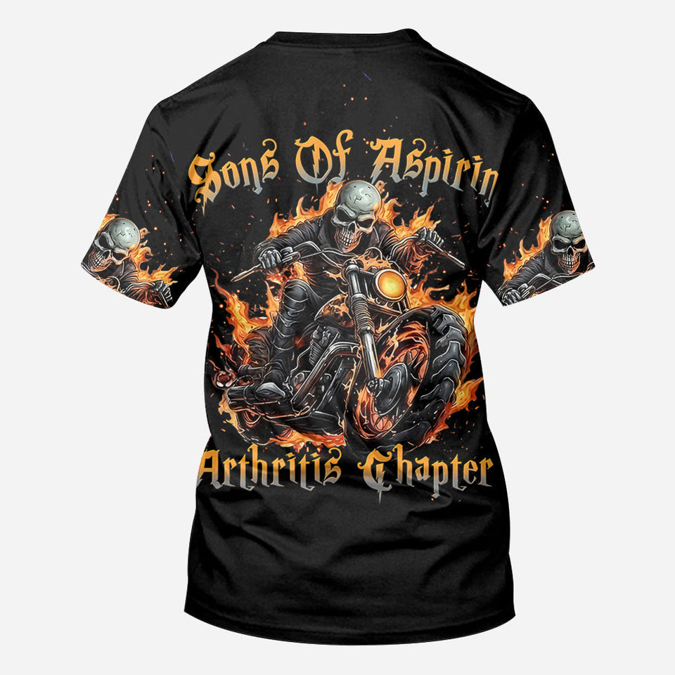 Son Of Aspirin - Personalized Biker All Over Shirt