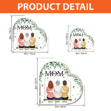 We Love You, Mom - Personalized Mother's Day Mother Custom Shaped Acrylic Plaque