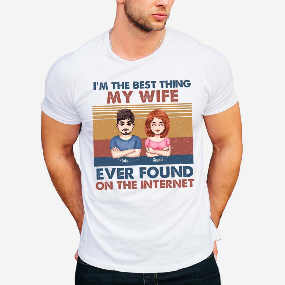 I'm The Best Thing - Personalized Couple T-shirt and Hoodie