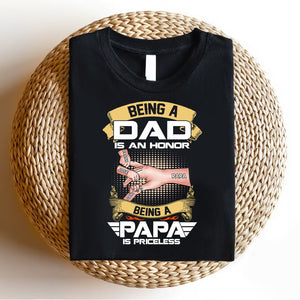 Priceless Papa - Personalized Grandpa T-shirt and Hoodie