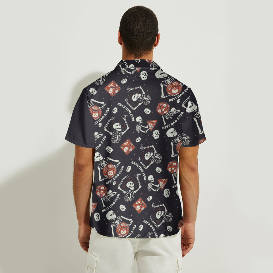 Like A Regular Dad But Cooler - Personalized RPG Hawaiian Shirt