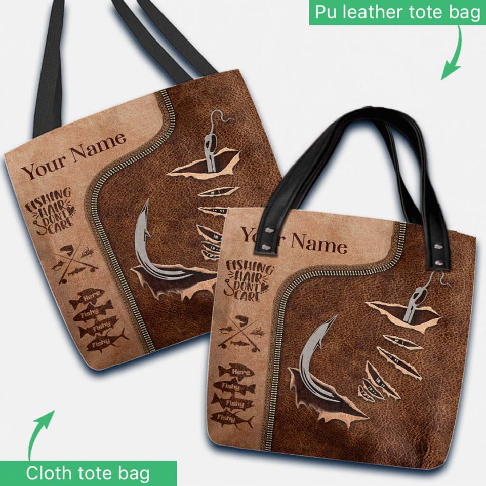 Btches Catch Fishes Personalized Tote Bag