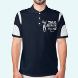 Talk Birdie To Me - Personalized Golf Polo Shirt