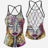 Namaste Cross Tank Top