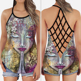 Namaste Cross Tank Top