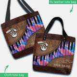 Love Piano Personalized Tote Bag