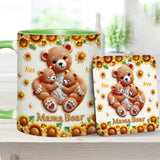 Mama Bear - Personalized Mother Accent Mug