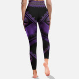 I'm Mostly Peace Yoga Leggings