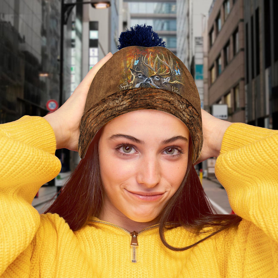 Hunting Couple It's You & Me - Personalized Hunting Beanie Hat