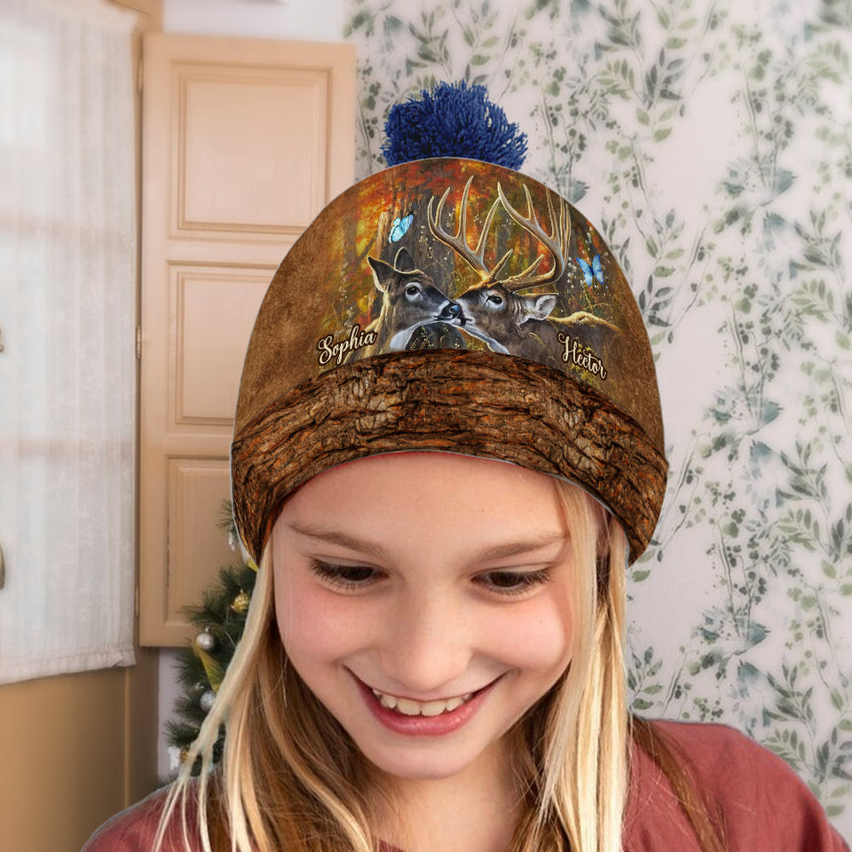 Hunting Couple It's You & Me - Personalized Hunting Beanie Hat