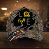 Love Hunting Cap With Printed Vent Holes
