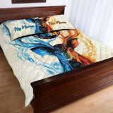 Hunting Couple - Personalized Couple Hunting Quilt Set