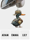 Duck Hunting - Personalized Hunting Car Ornament