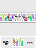 Grandma's Peeps - Personalized Grandma Table Runner
