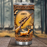 Love Hunting - Personalized Hunting Tumbler
