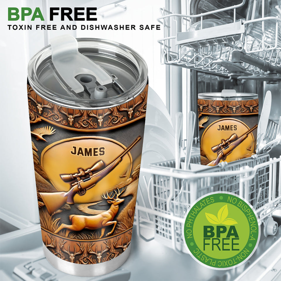 Love Hunting - Personalized Hunting Tumbler